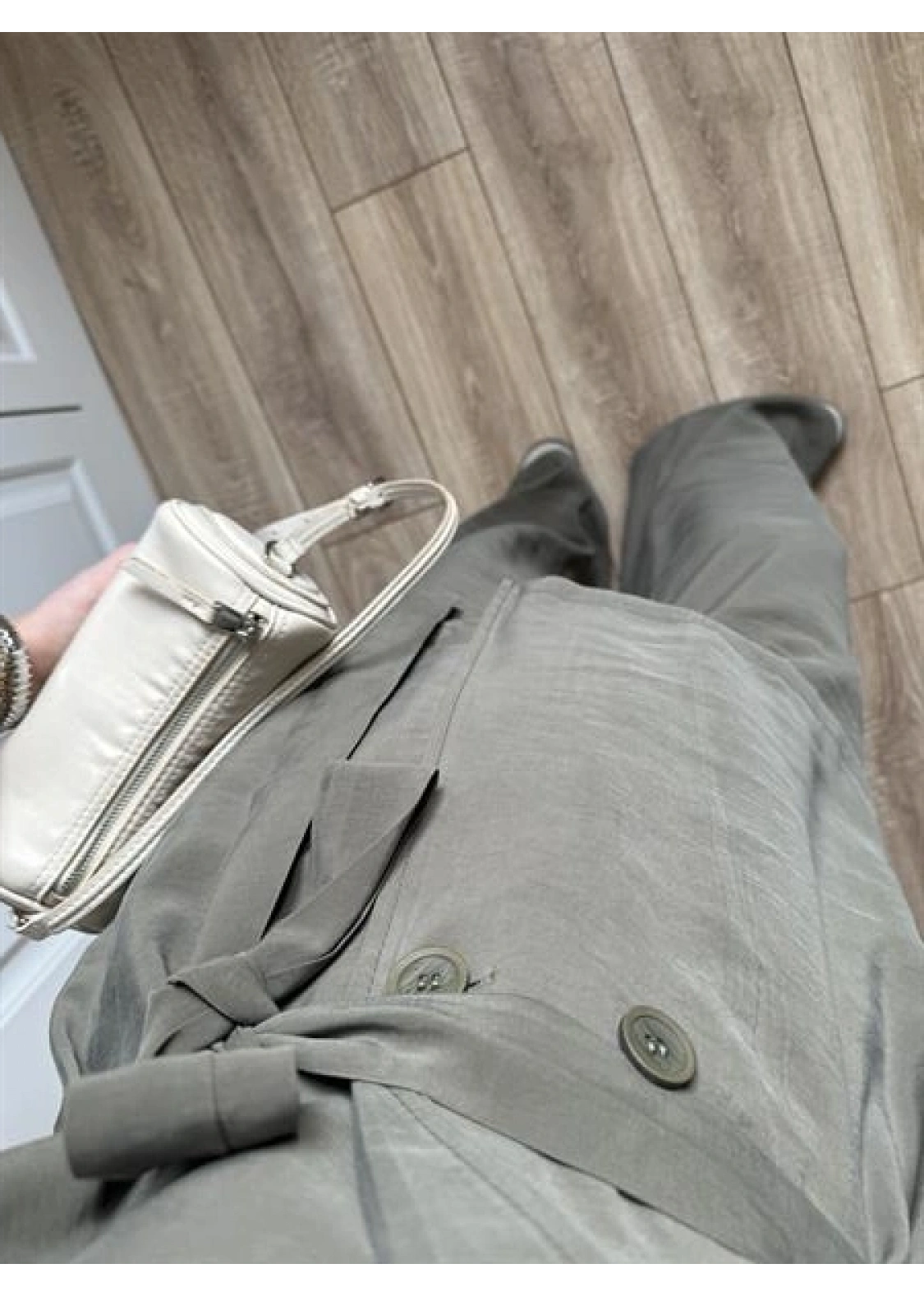 Eva Kuşaklı Premium Haki Modal Takım