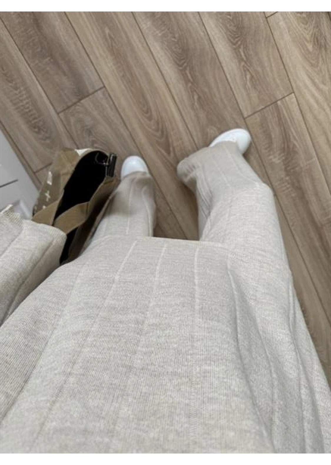 Fitilli Polo Yaka Taş Triko Takım