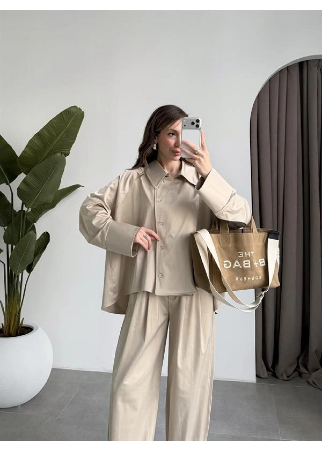 Kruvaze Pinterest Model Saten Dokulu Taş Takım