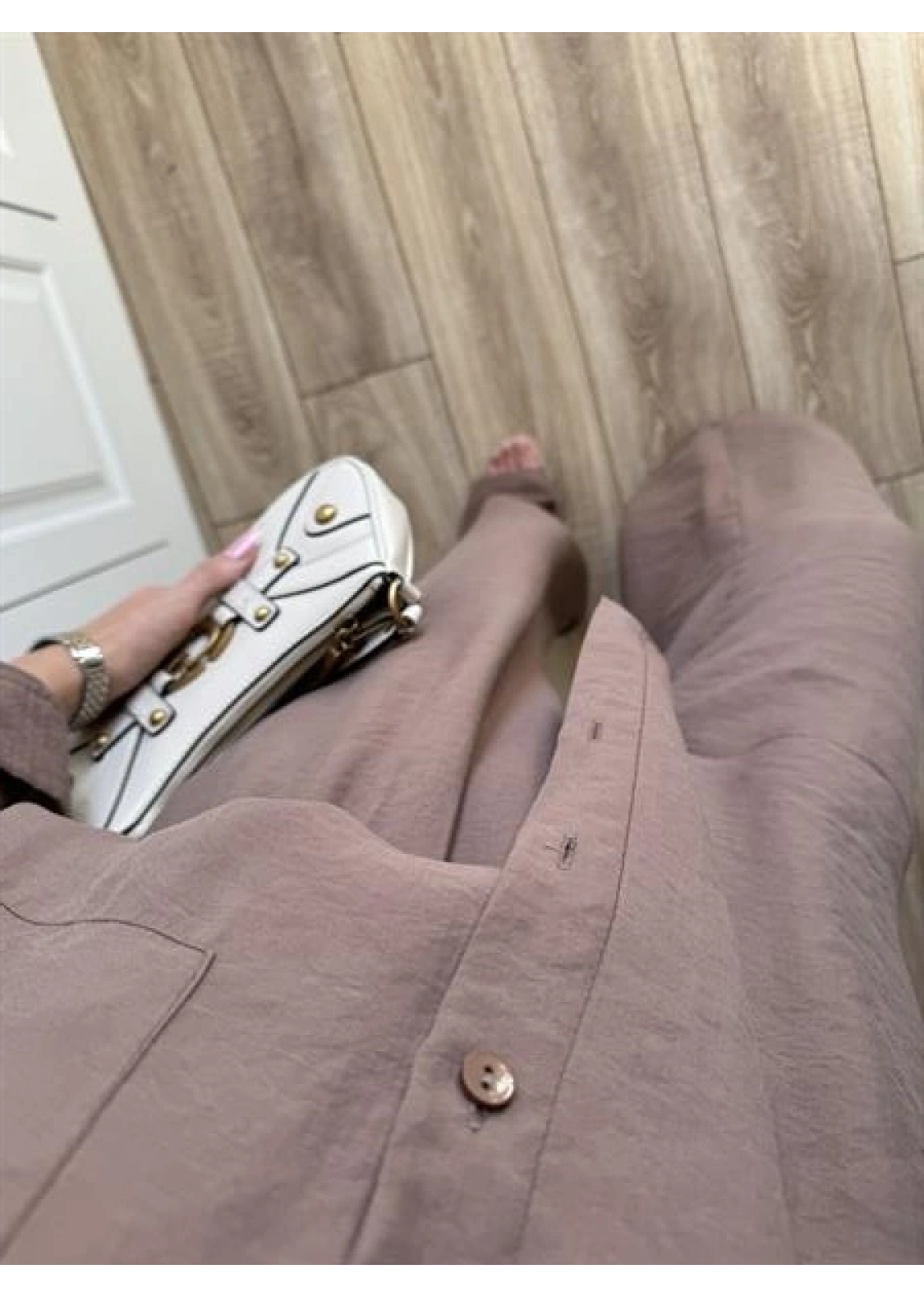 Labu Tensel Oversize Basic Cappuccino Takım