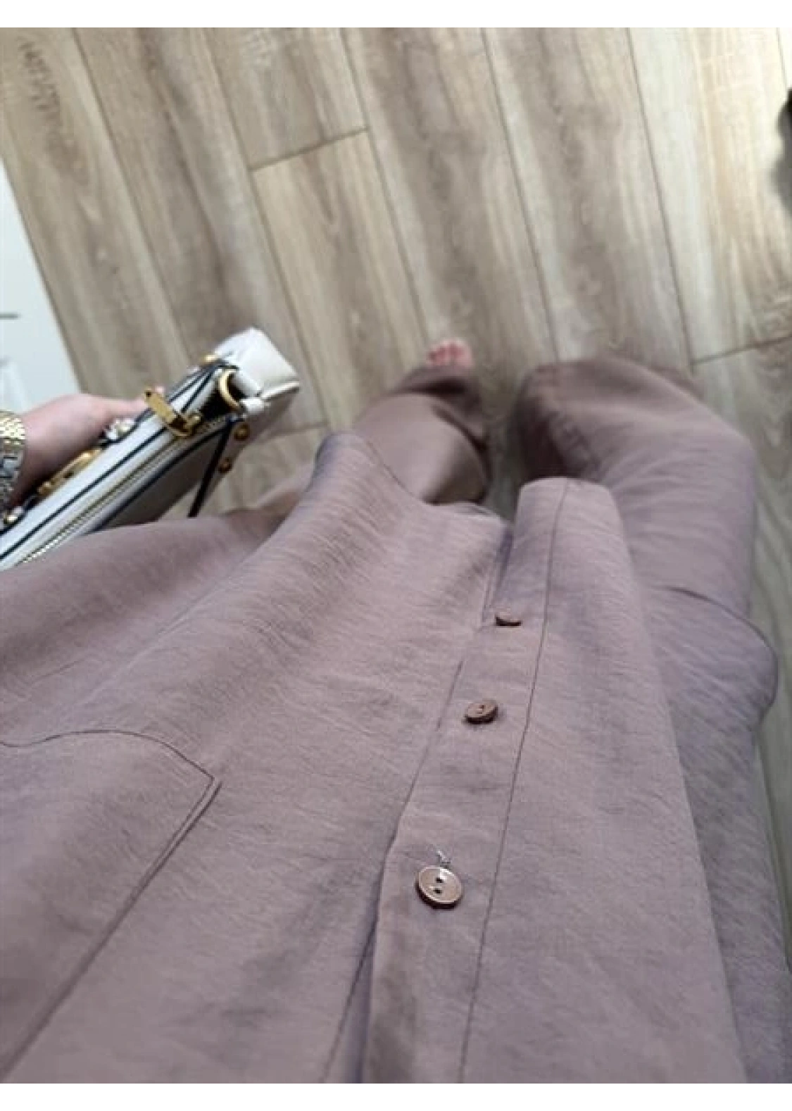 Labu Tensel Oversize Basic Cappuccino Takım