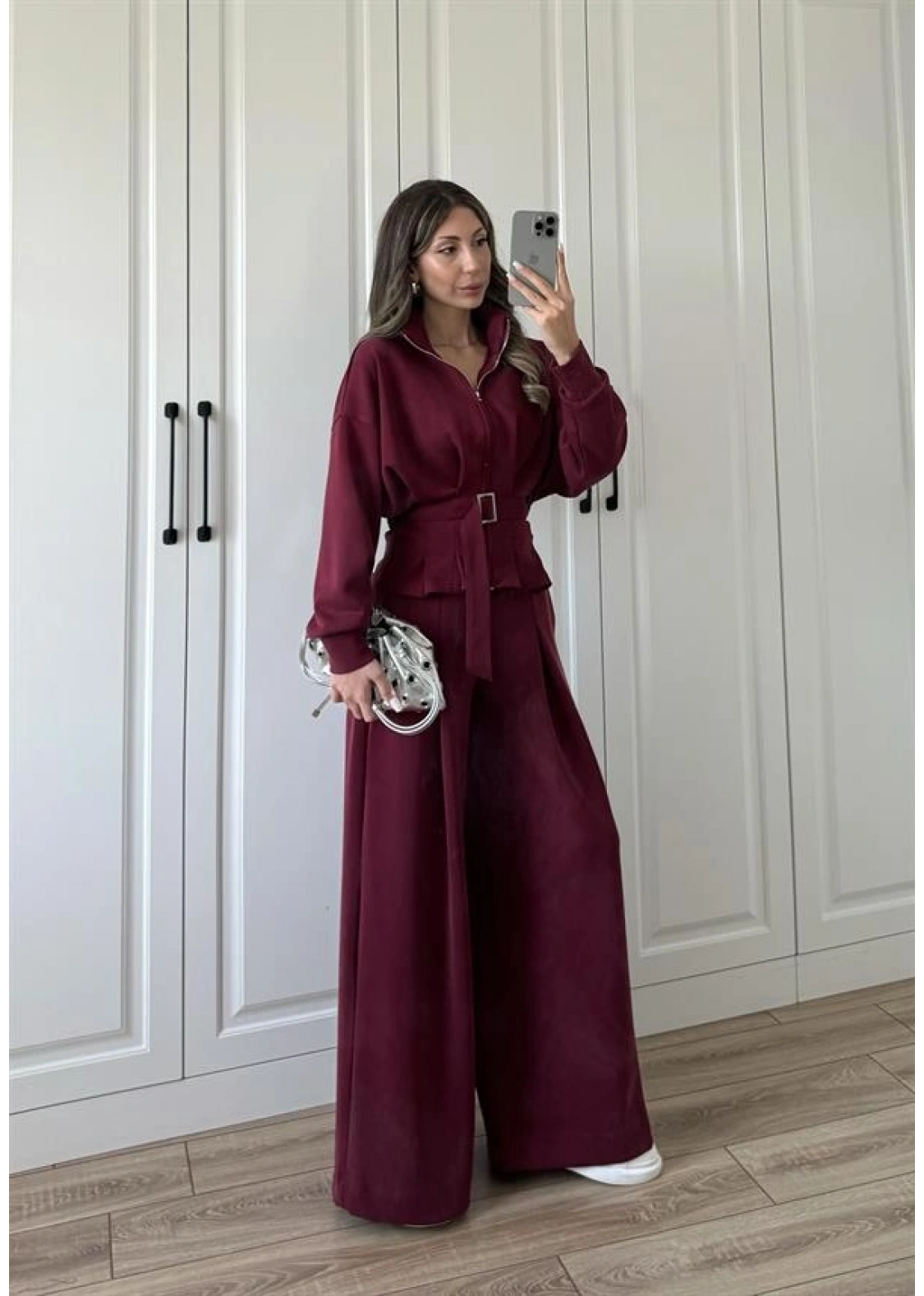 Moskov Oysh Model Premium Bordo Modal Takım