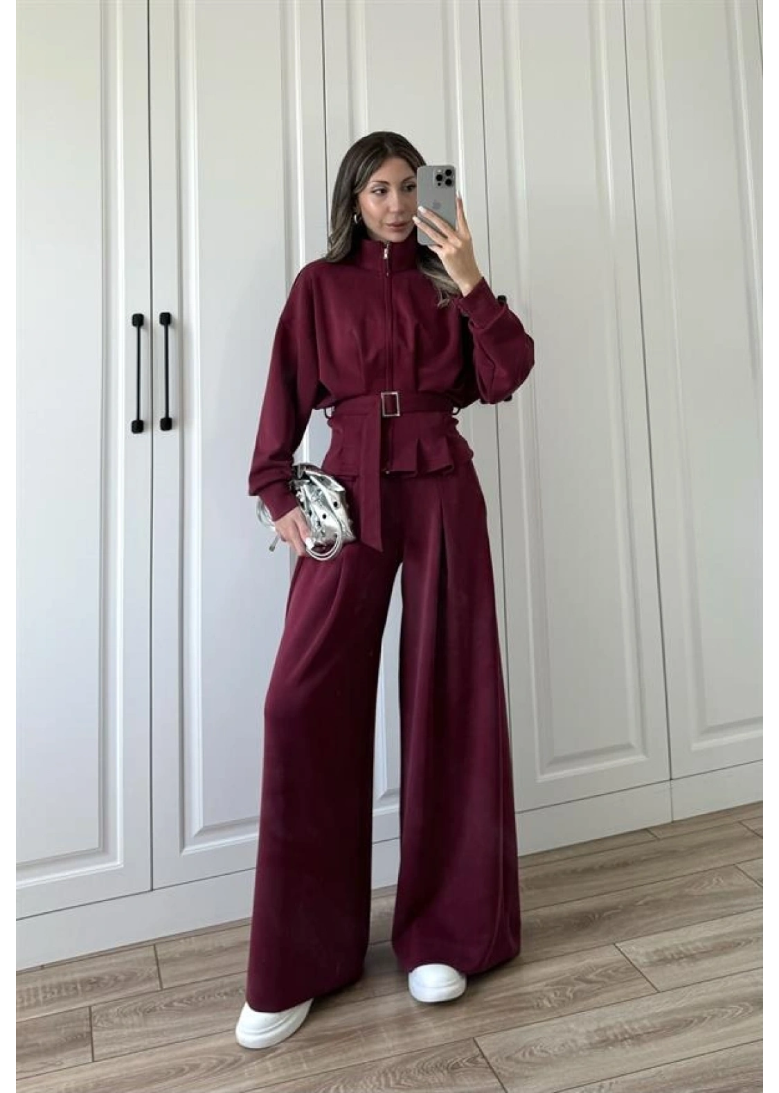 Moskov Oysh Model Premium Bordo Modal Takım