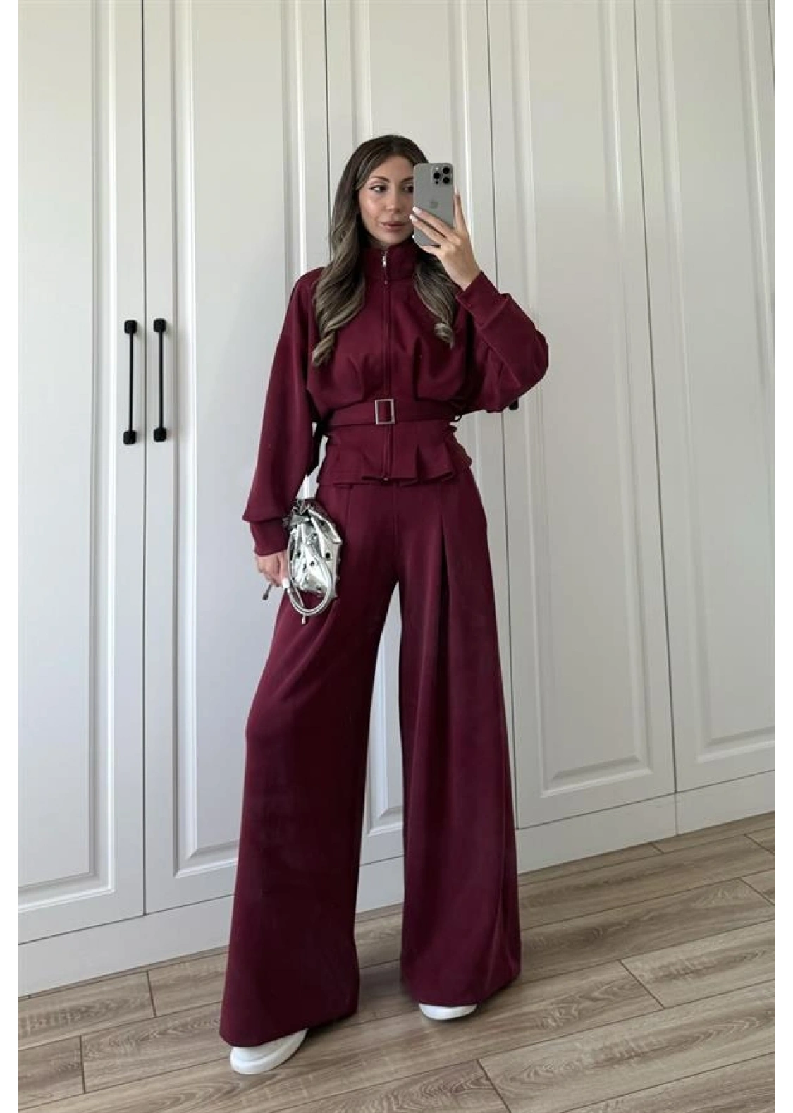 Moskov Oysh Model Premium Bordo Modal Takım