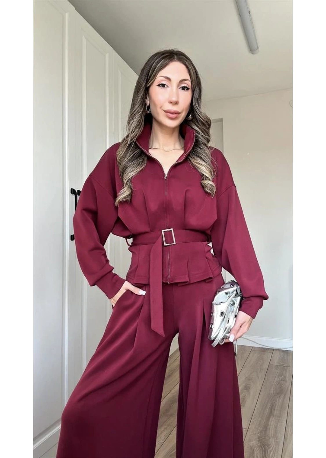Moskov Oysh Model Premium Bordo Modal Takım