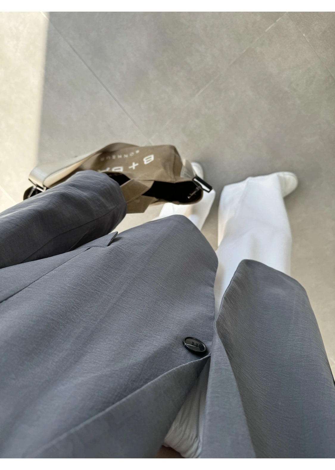 Perla Premium Tensel Antrasit Ceket
