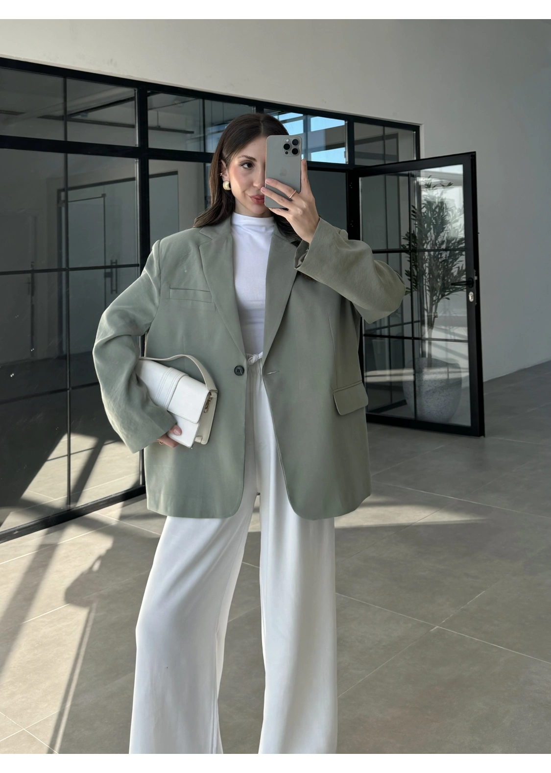 Perla Premium Tensel Çağla Ceket