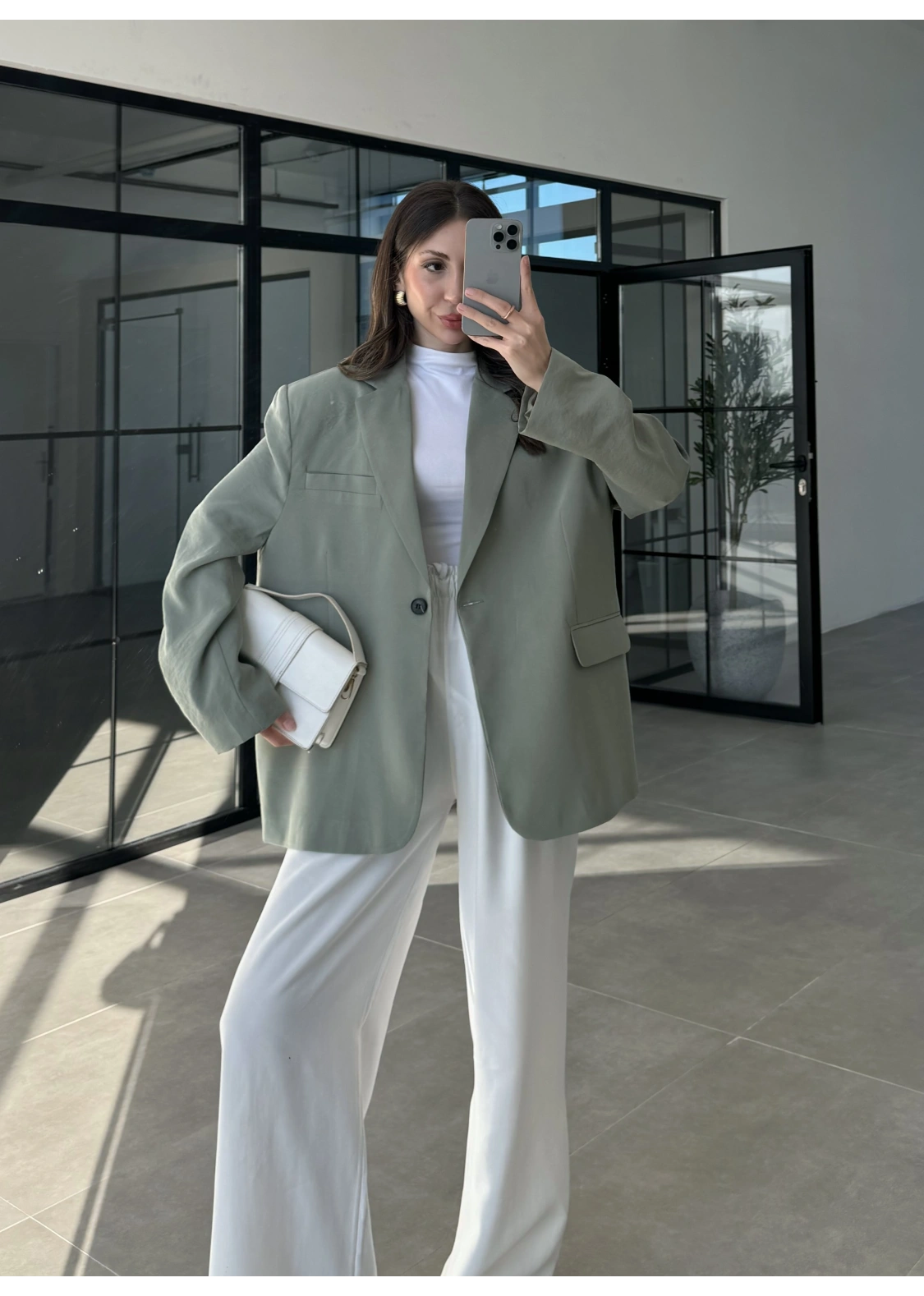 Perla Premium Tensel Çağla Ceket