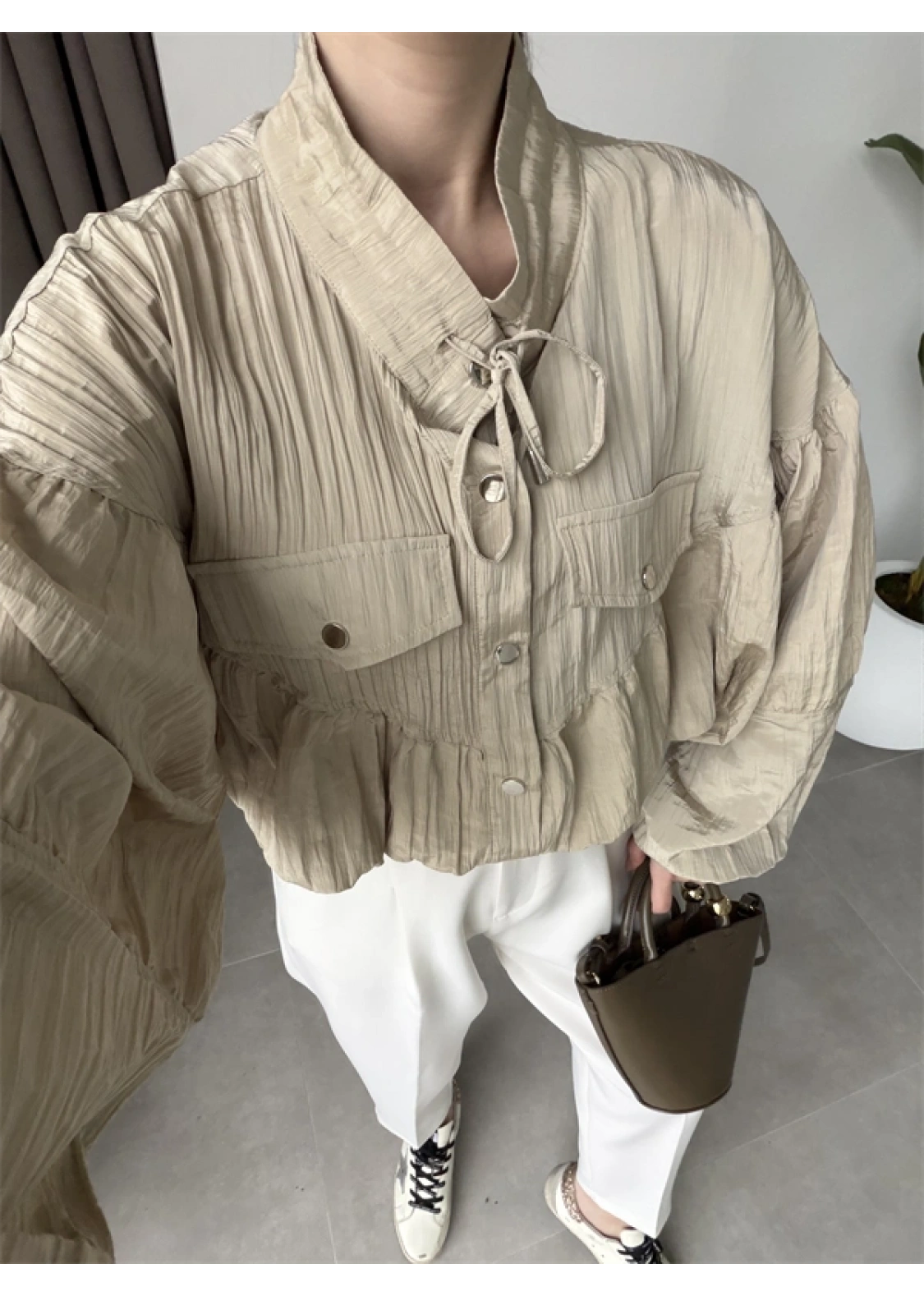 Premium Krinkıl Taş Ceket