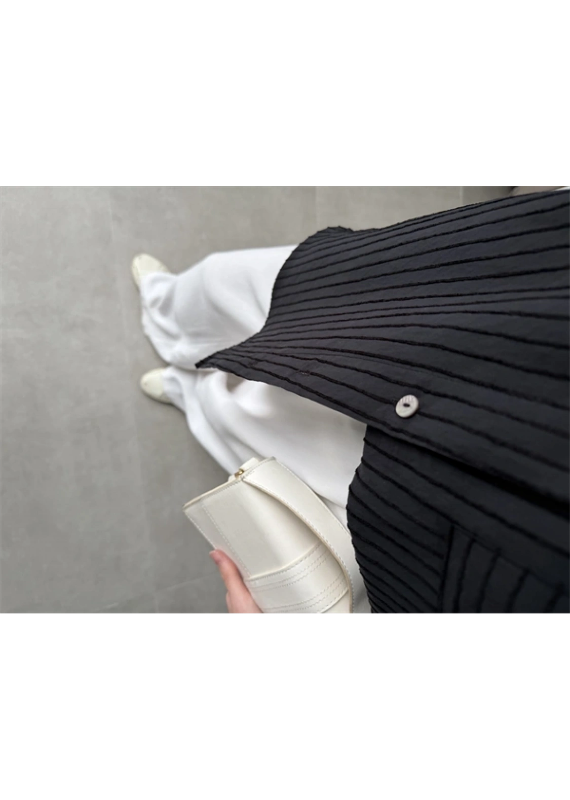 Premium Kumaş Ola Siyah Gömlek