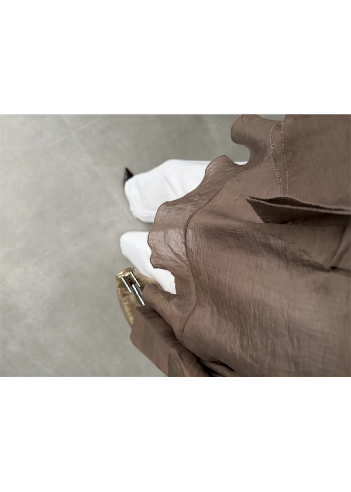 Rima Oversize Kahve Gömlek Bluz