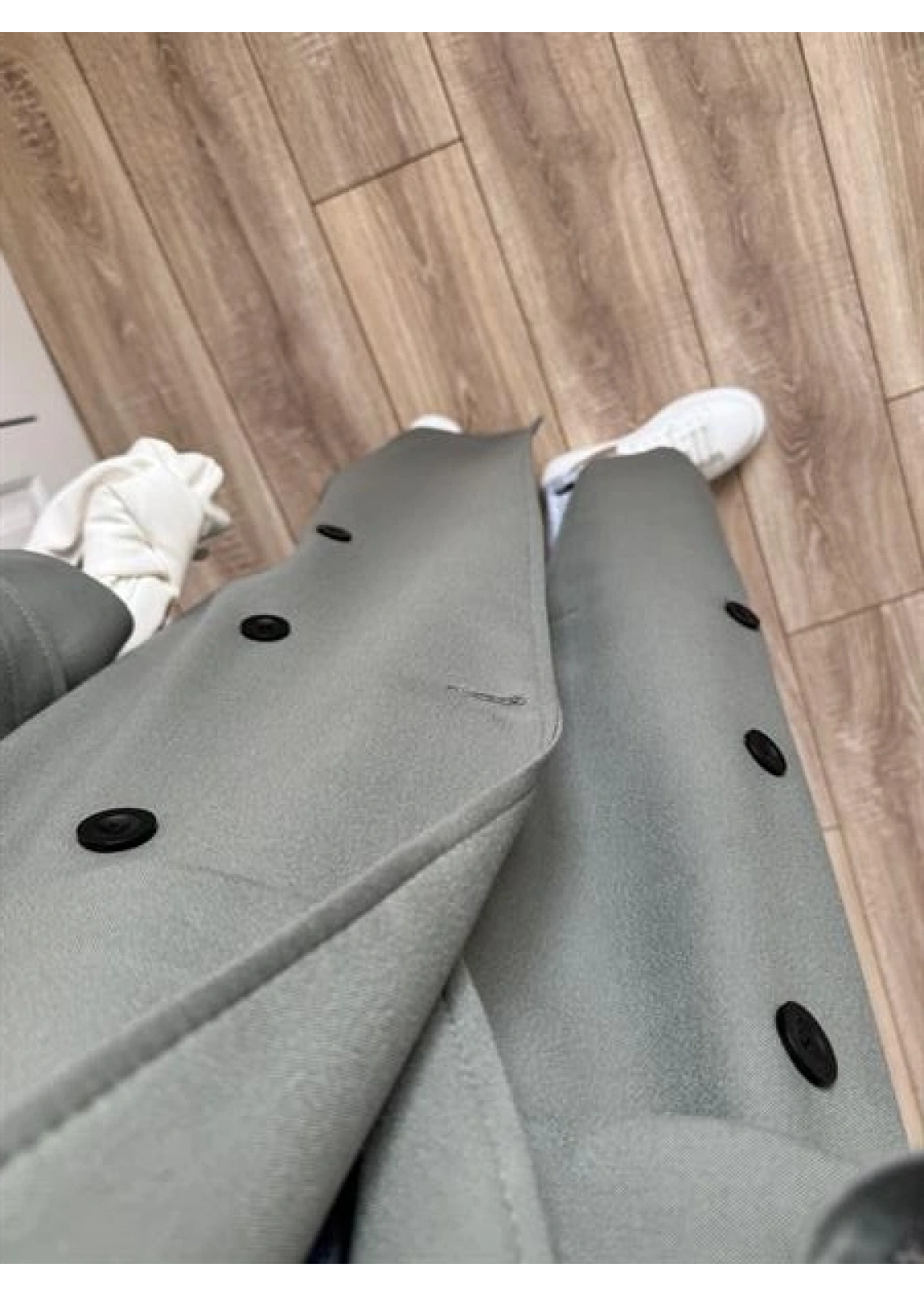 Voi Premium Yüksek Kalite Astarlı Haki Trençkot