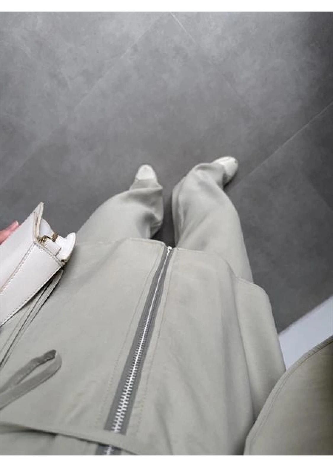 Volan Kol Detaylı Mint Takım