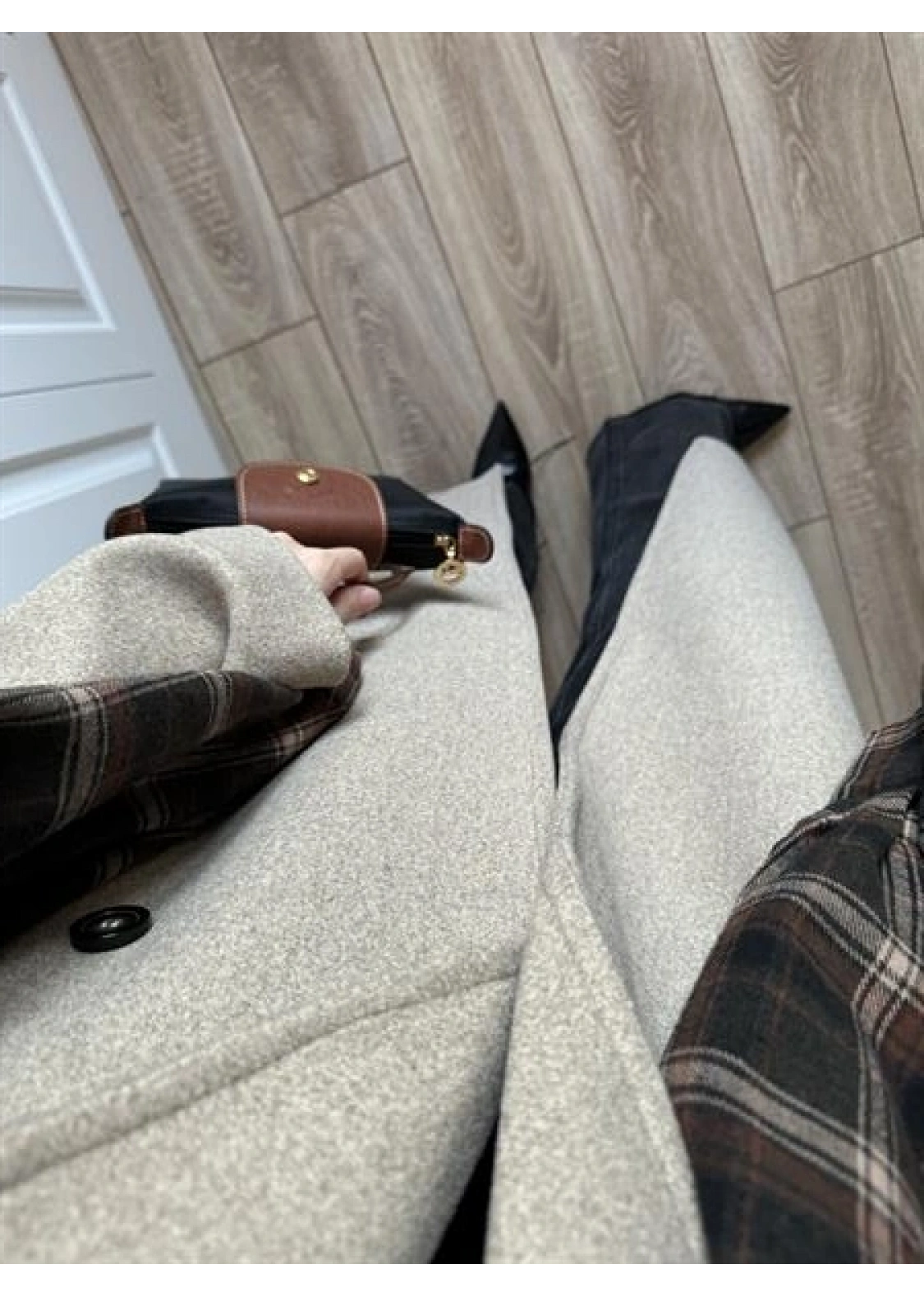 Zr Model Oversize Vizon Kaşe Kaban