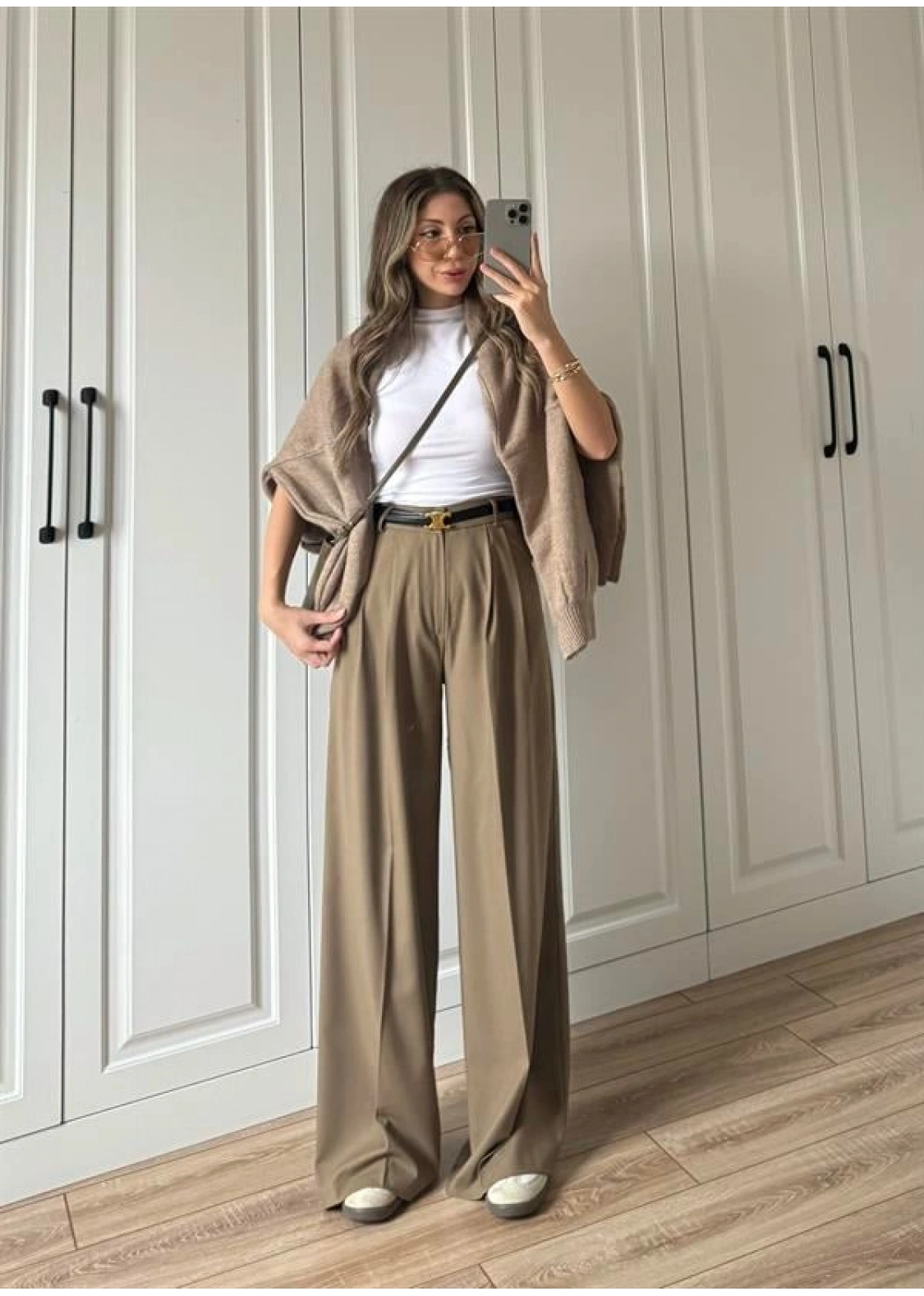 ZR Model Premium Karamel Kumaş Pantolon