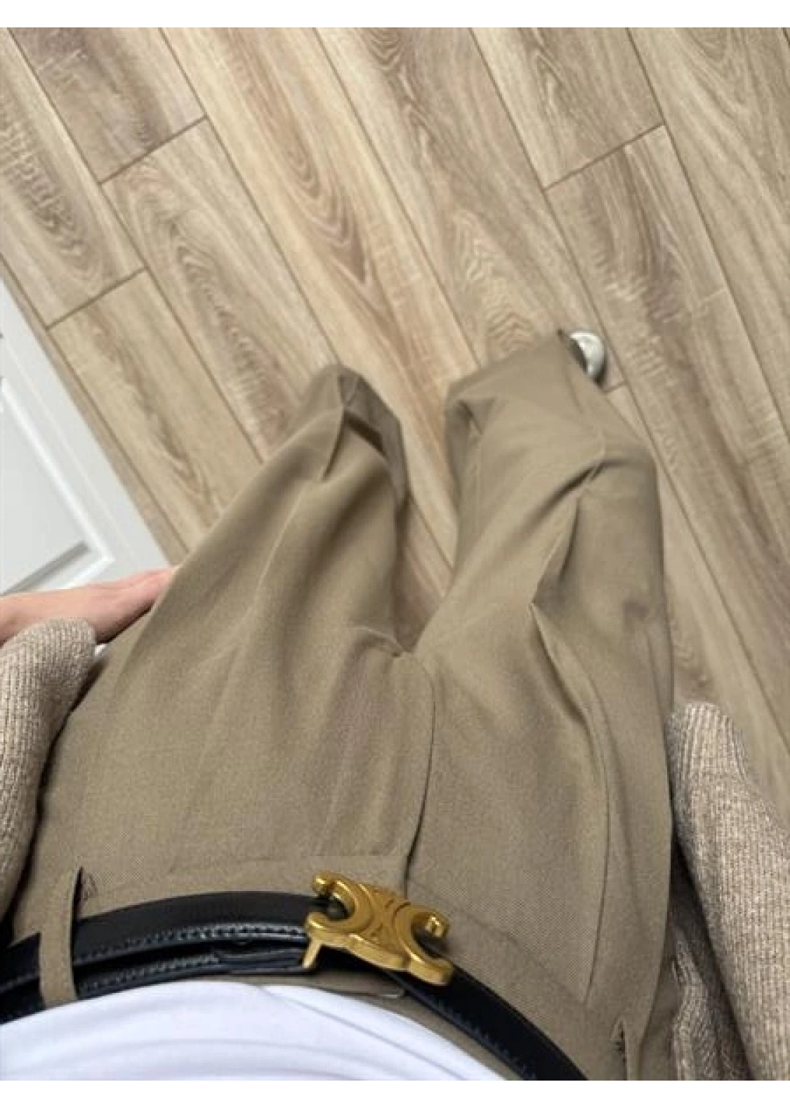 ZR Model Premium Karamel Kumaş Pantolon