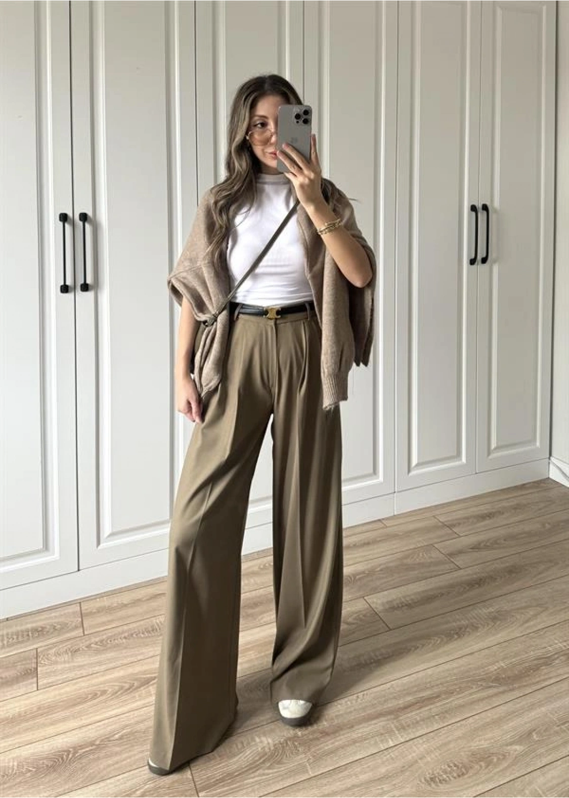 ZR Model Premium Karamel Kumaş Pantolon