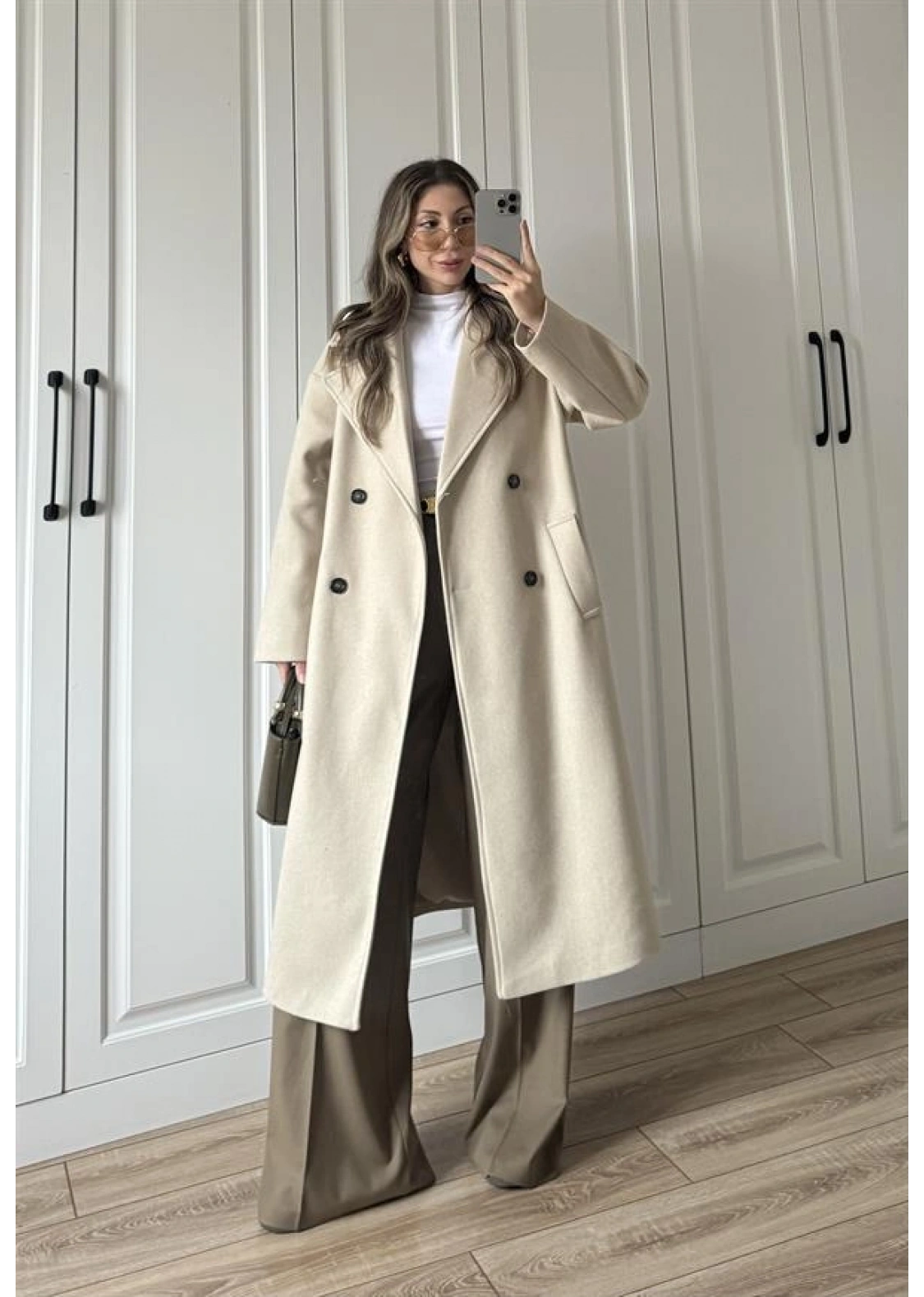 ZR Model Premium Karamel Kumaş Pantolon