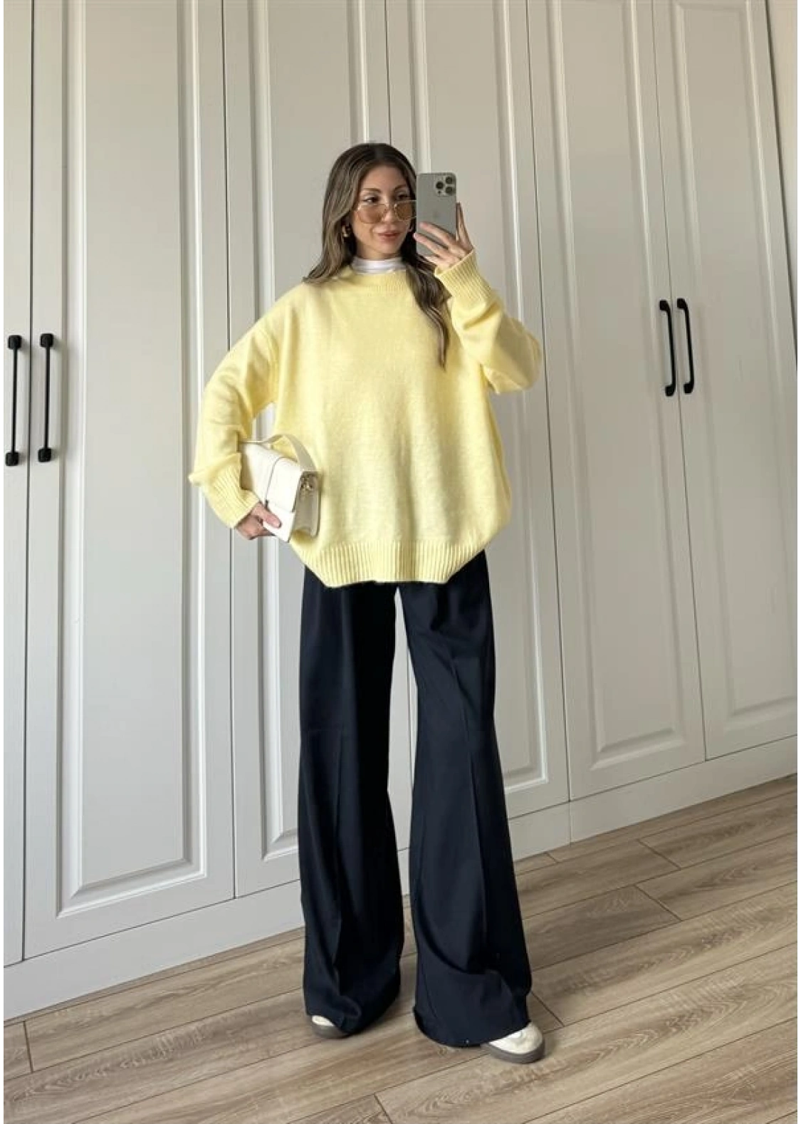 ZR Model Premium Lacivert Kumaş Pantolon