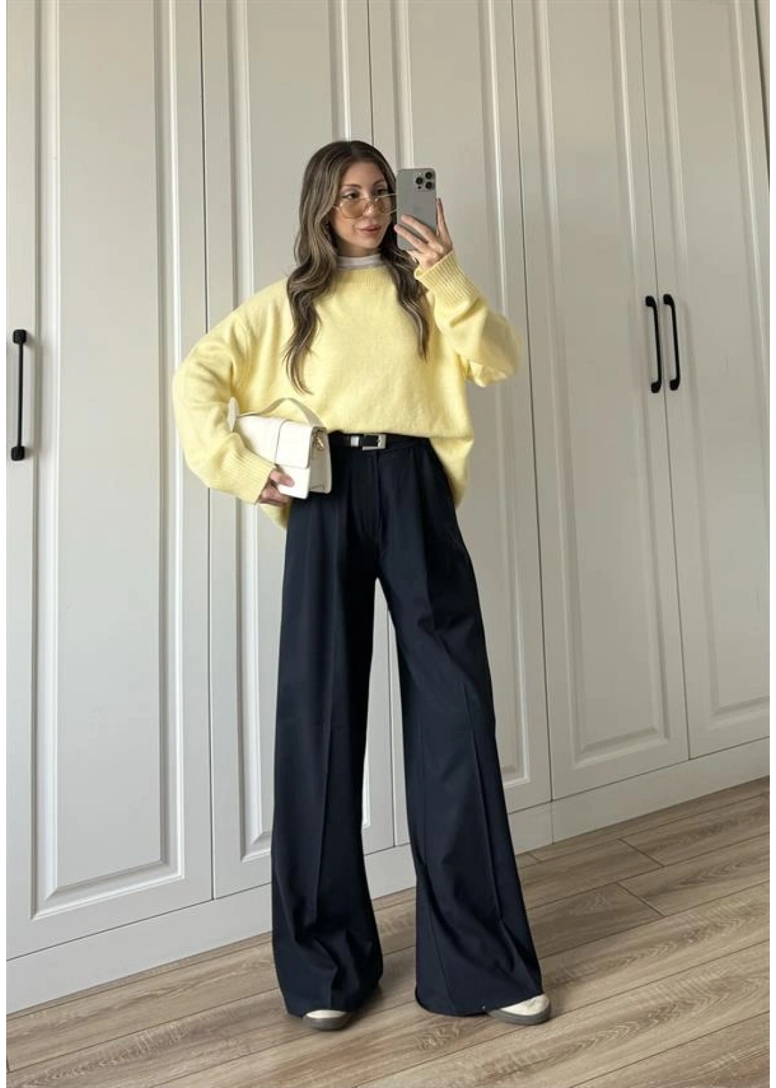 ZR Model Premium Lacivert Kumaş Pantolon