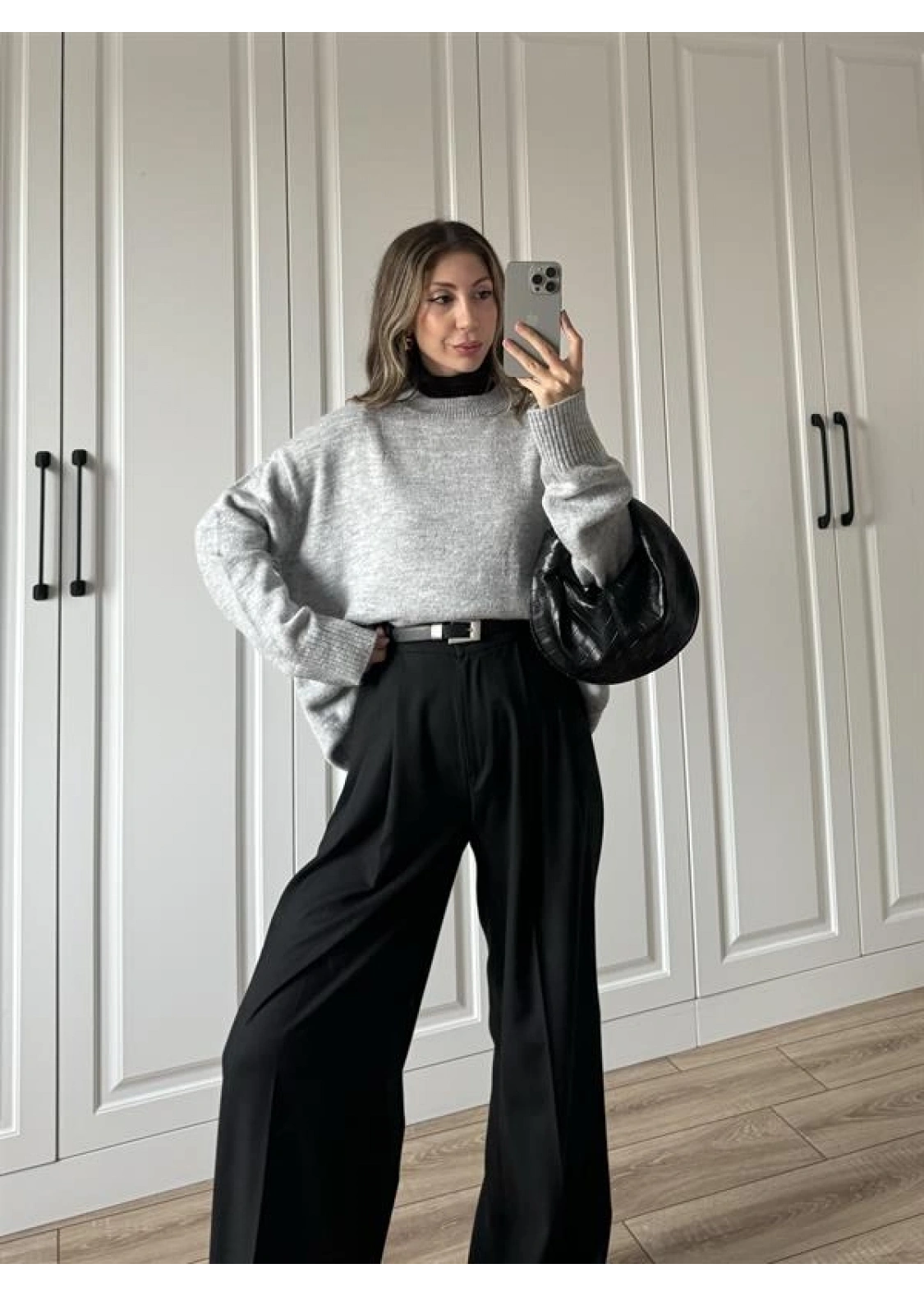 ZR Model Premium Siyah Kumaş Pantolon