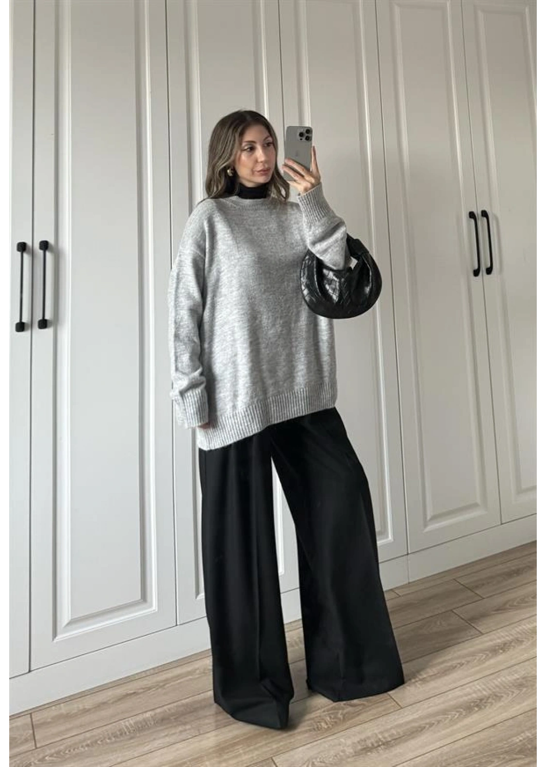 ZR Model Premium Siyah Kumaş Pantolon