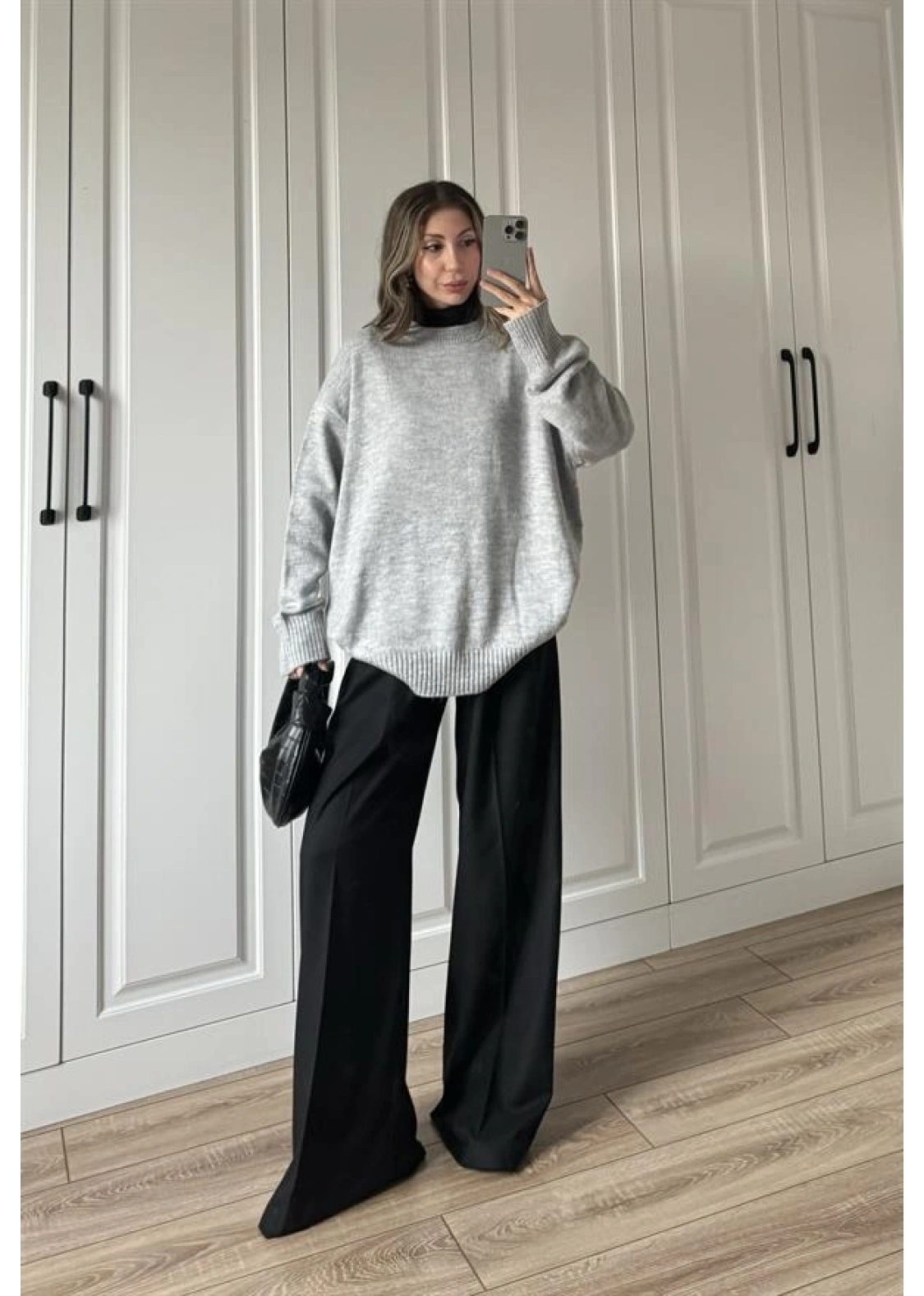 ZR Model Premium Siyah Kumaş Pantolon