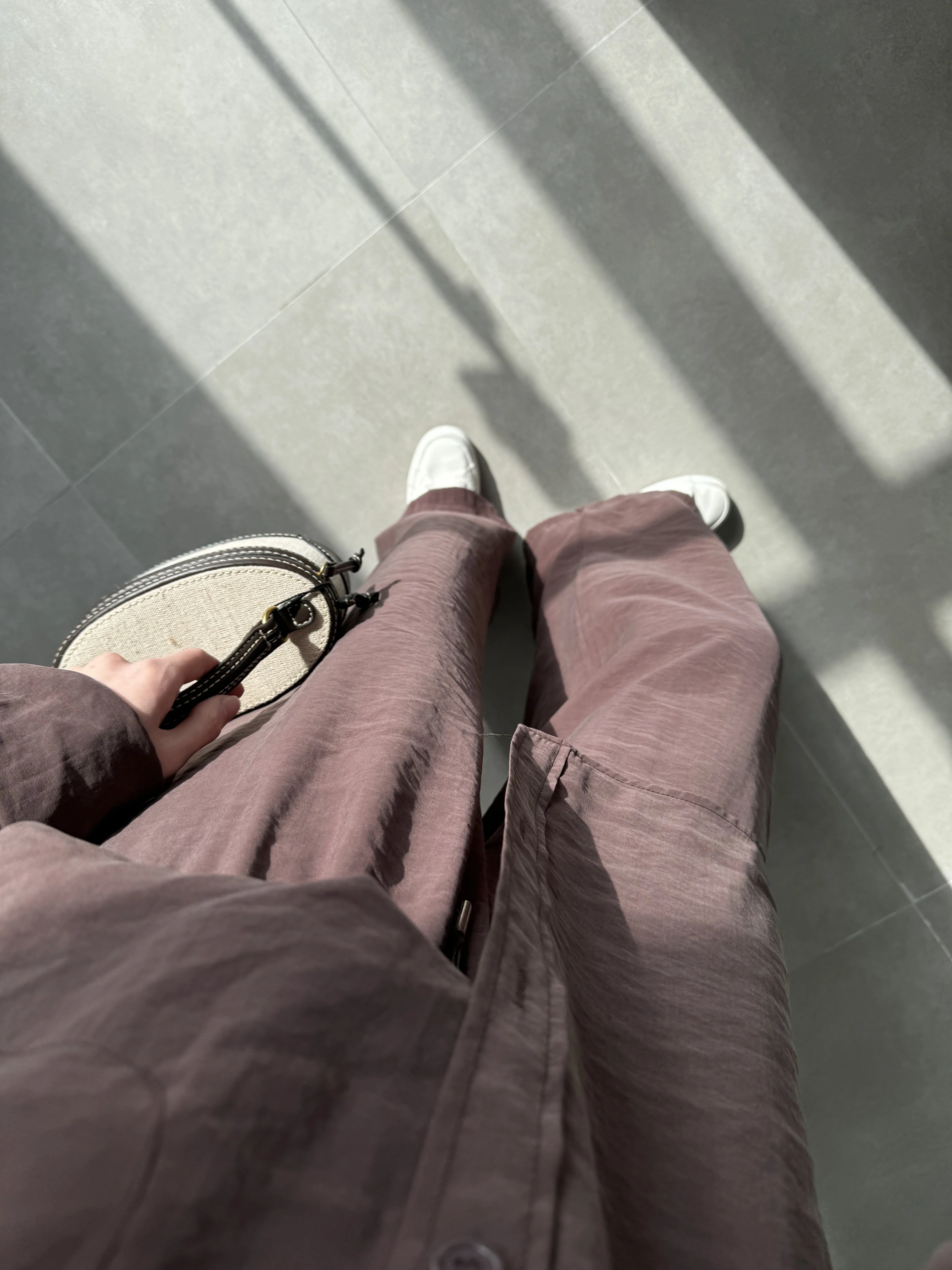 Fav Tensel Kumaş Oversize Kahve Palazzo Takım