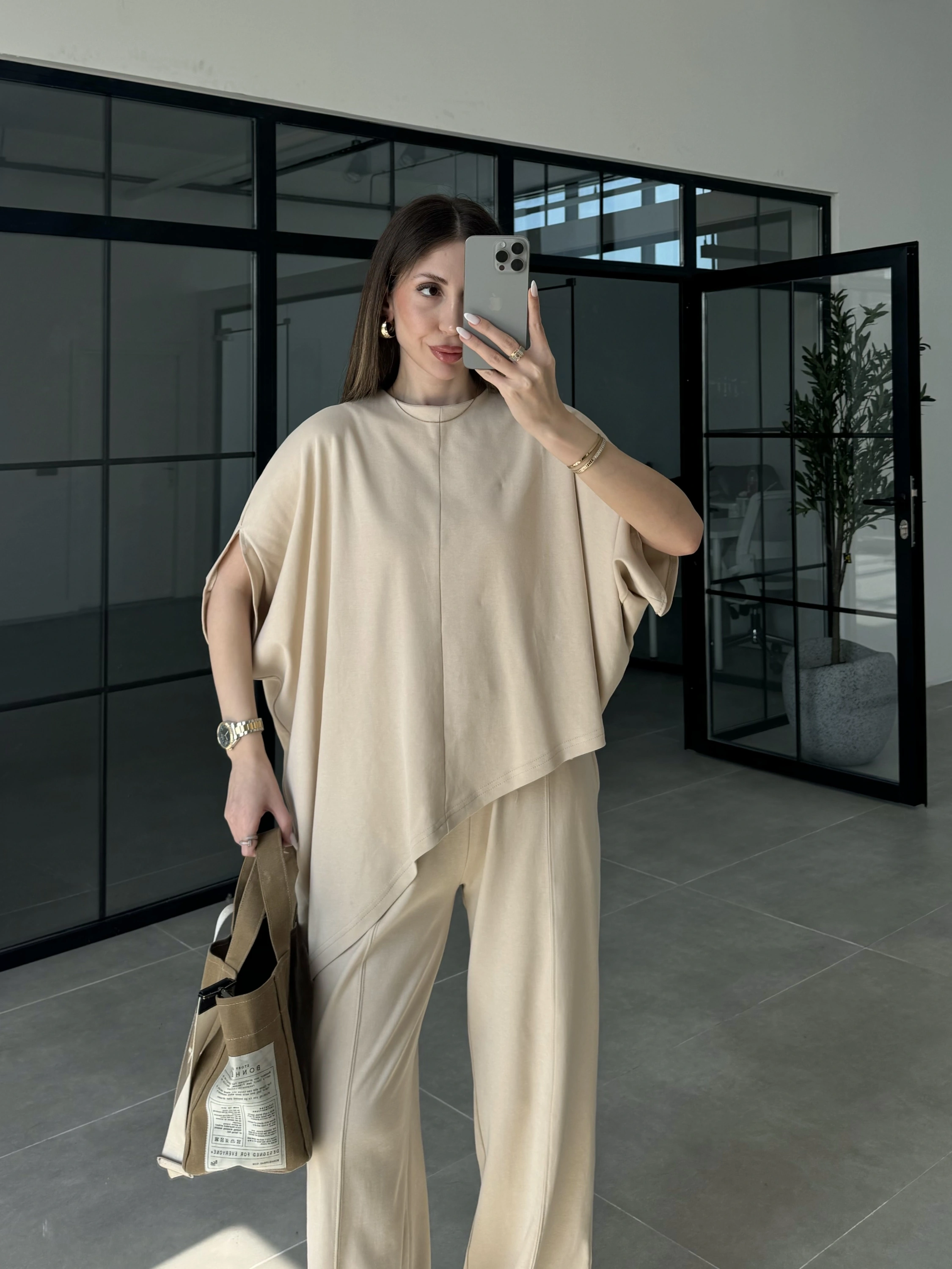 Çapraz Kesim Taş Basic Takım