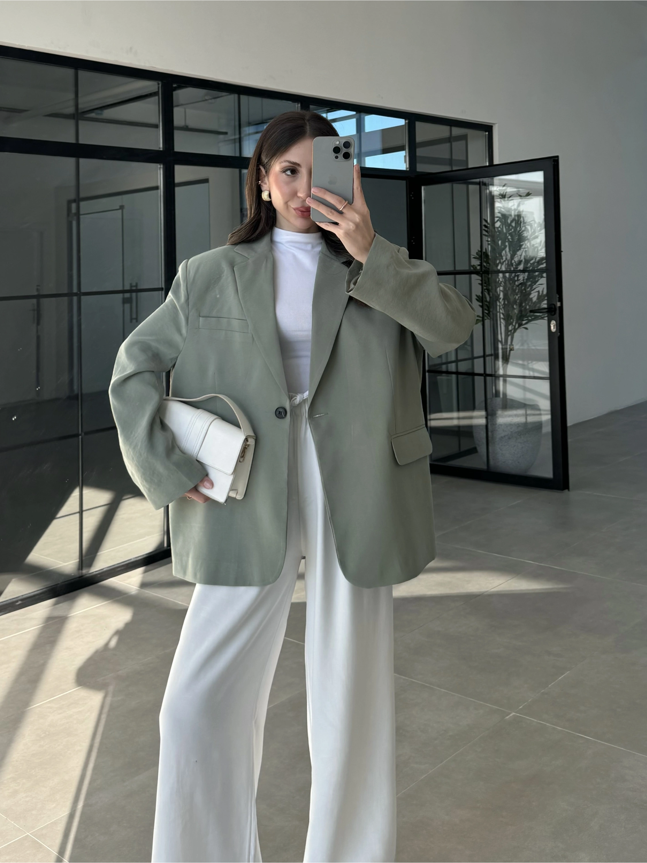 Perla Premium Tensel Çağla Ceket