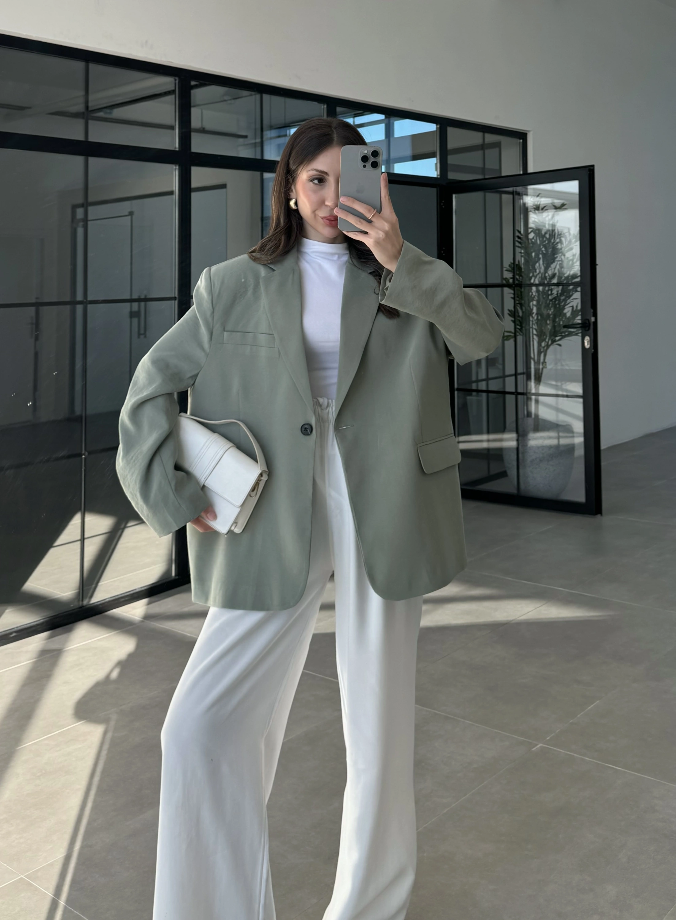 Perla Premium Tensel Çağla Ceket