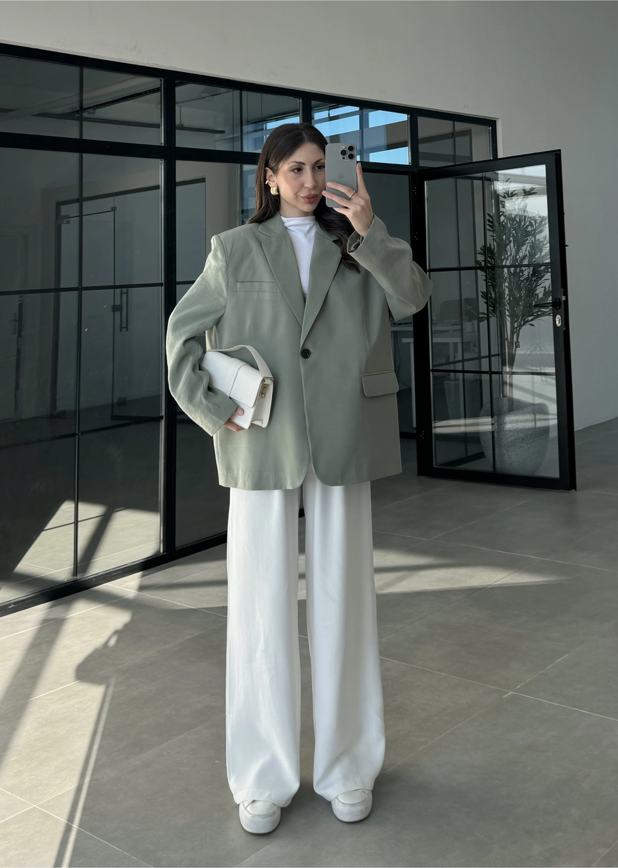 Perla Premium Tensel Çağla Ceket