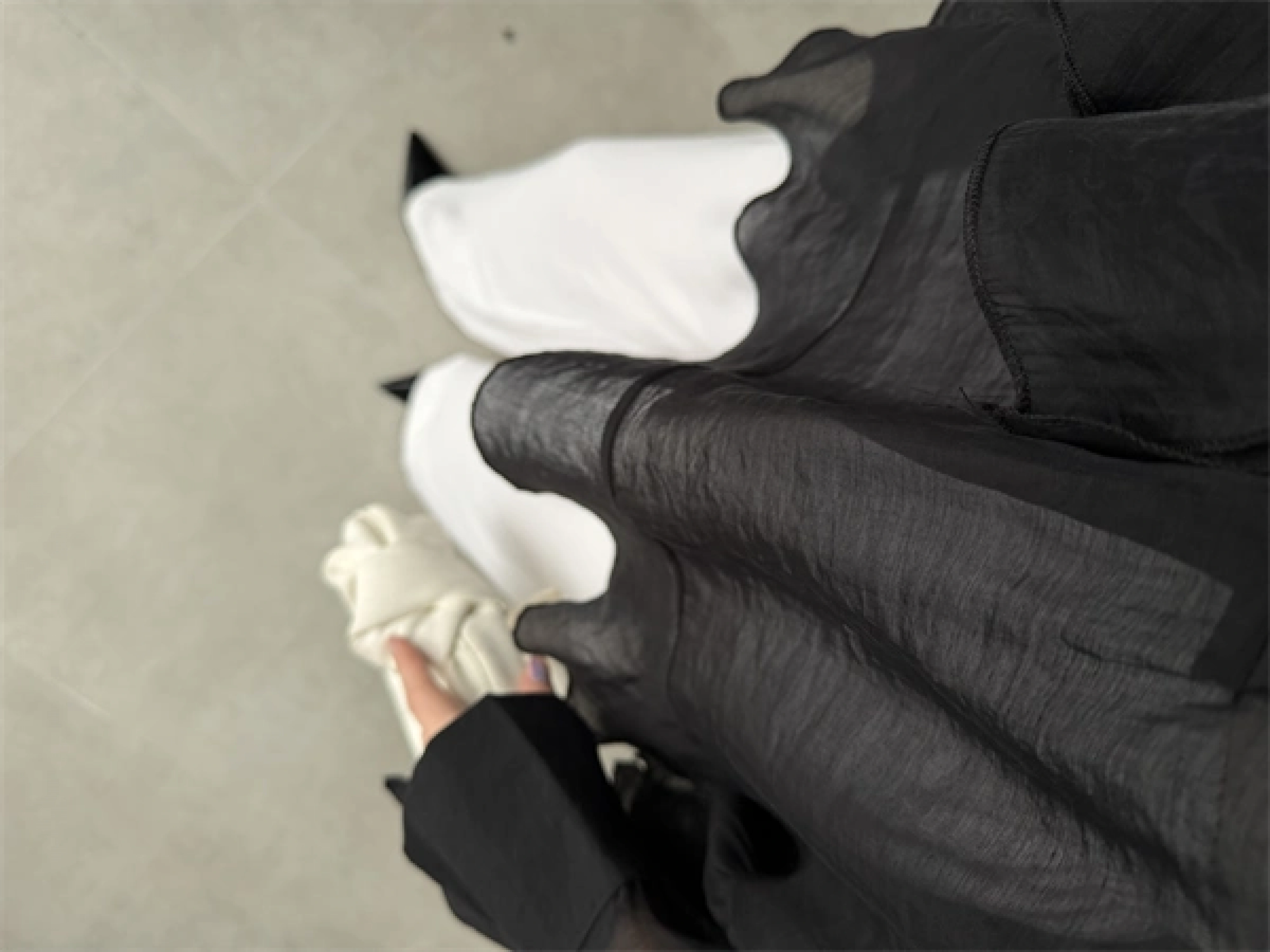 Rima Oversize Siyah Gömlek Bluz