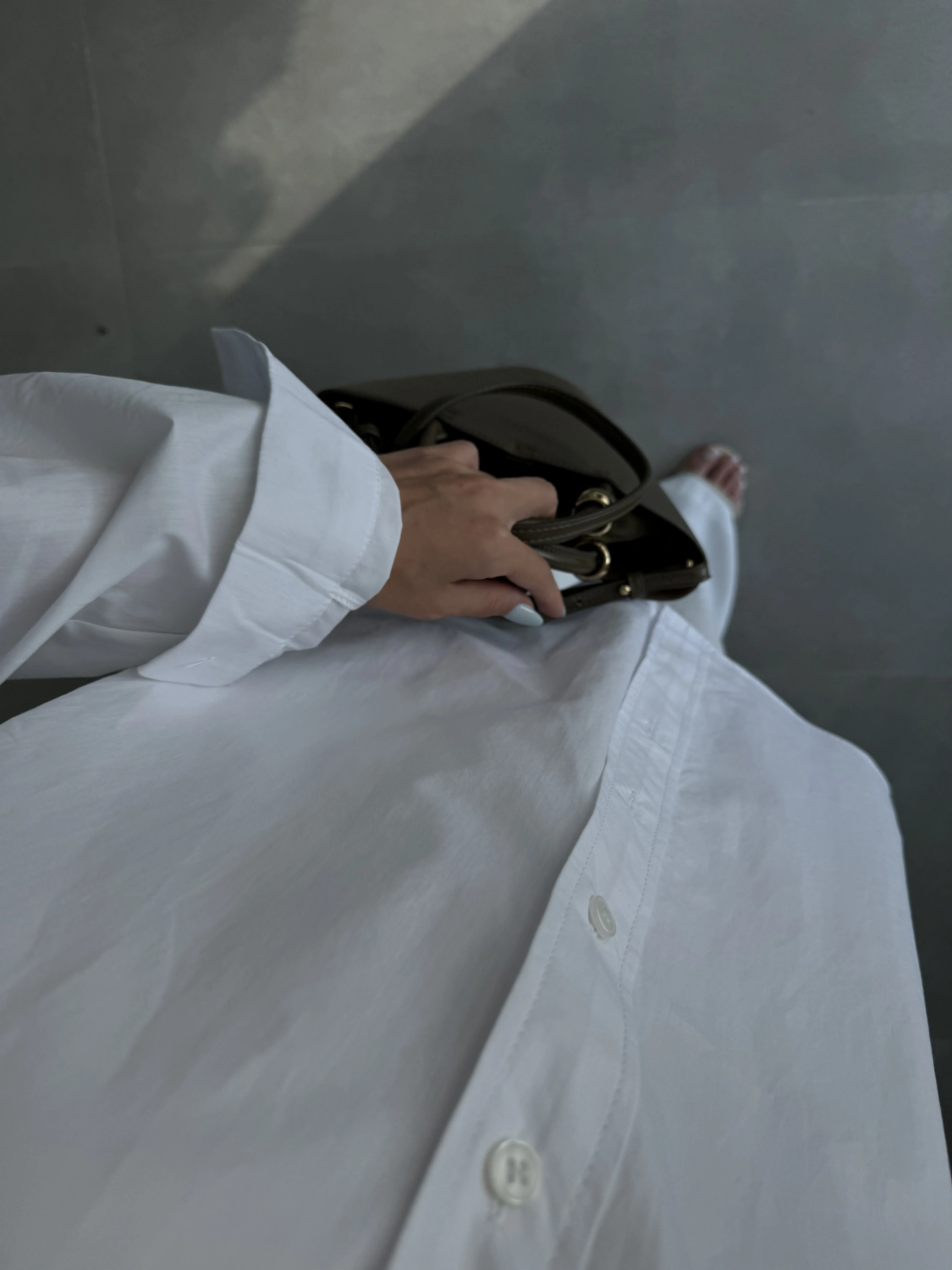 Yale Oversize Poplin Beyaz Gömlek