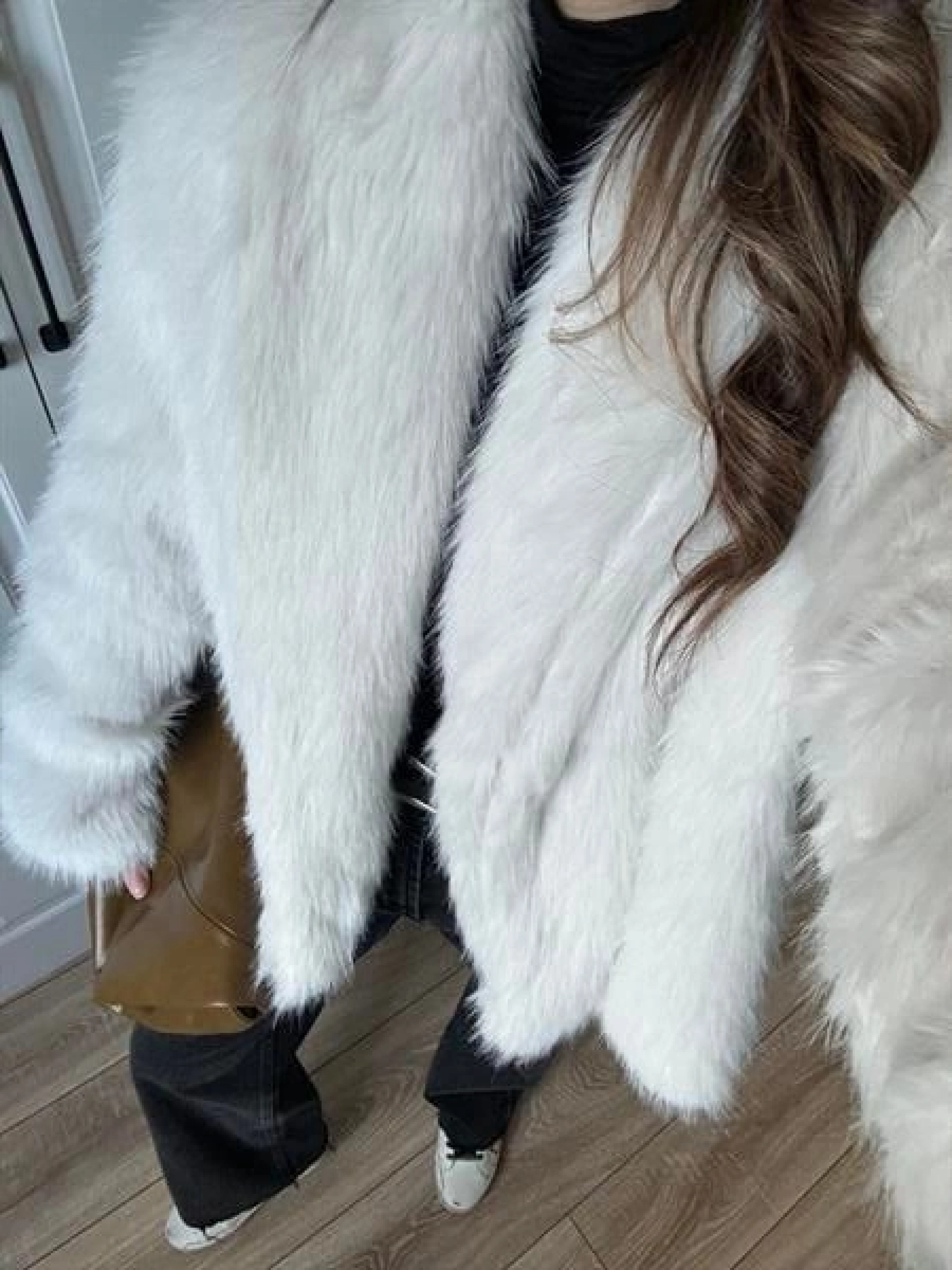 Zr Model Premium Astarlı Ekru Kürk