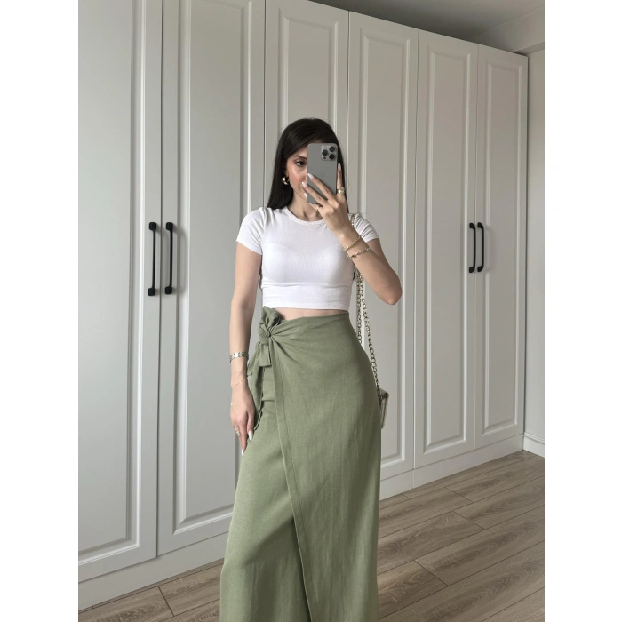 Anvelop Keten Uzun Haki Etek