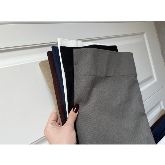 Cappuccino Yandan Bağlamalı Gabardin Kimono Ceket