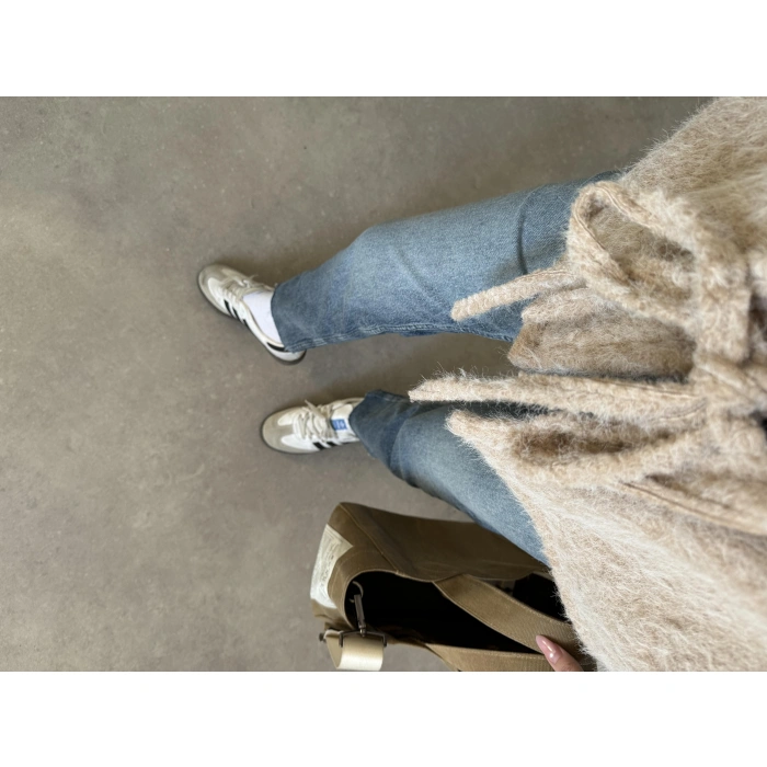 Koyu Mavi Straight Fit Jean