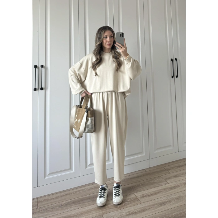 Oysh Kumaş Oversize Taş Spor Takım