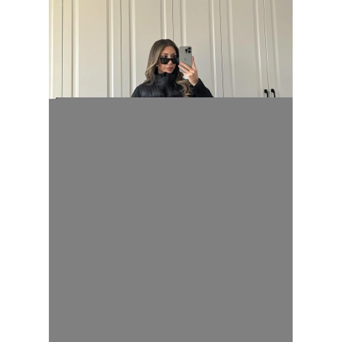 Range Siyah Astarlı Şişme Mont