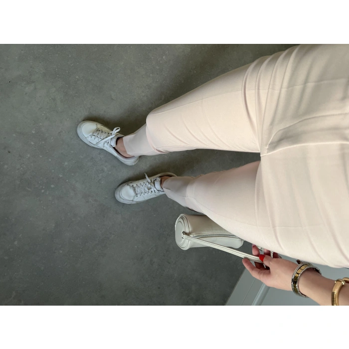 Yükselbel Fit Kalıp Taş Kumaş Pantolon