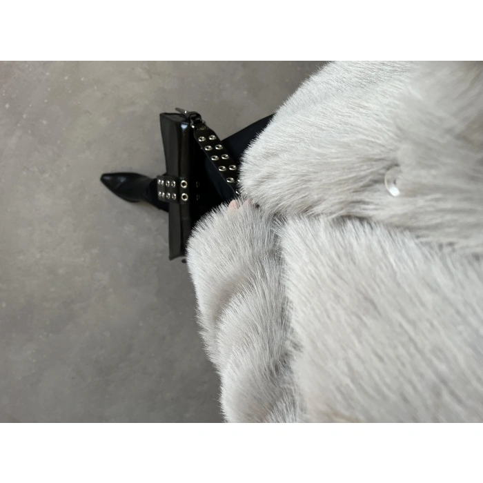 Zr Model Gri Astarlı Premium Kürk