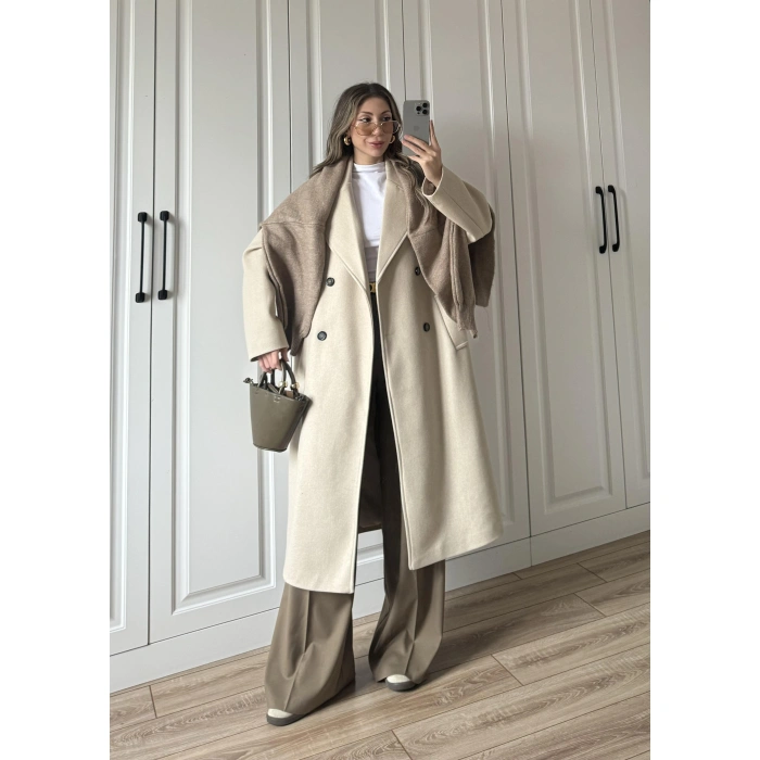 ZR Model Premium Karamel Kumaş Pantolon