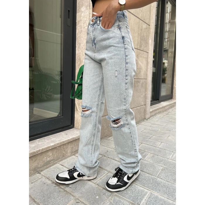 Zr Model Yırtık Jean
