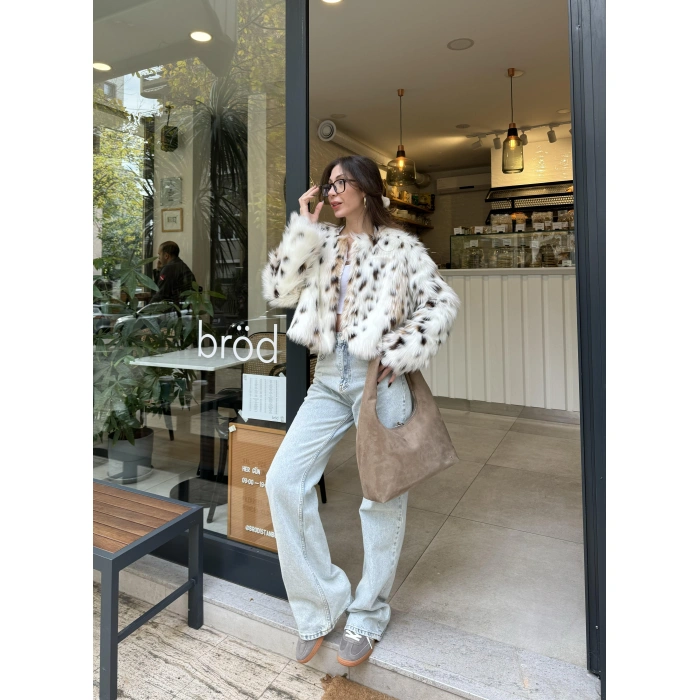 ZR Muadili Astarlı Premium Crop Kürk