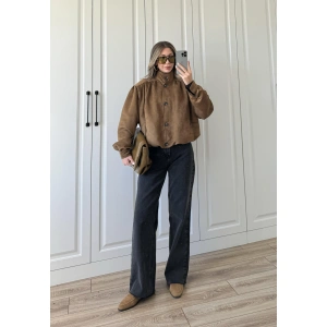 Hot Yükselbel Premium Siyah Palazzo Jean