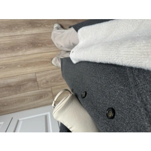 Zr Model Oversize Antrasit Kaşe Kaban