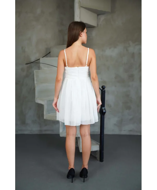 Kadın Tül Mini Elbise