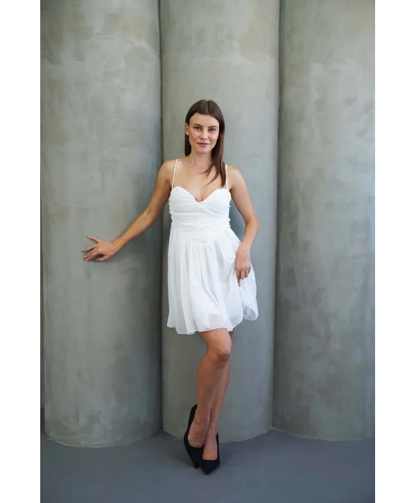 Kadın Tül Mini Elbise