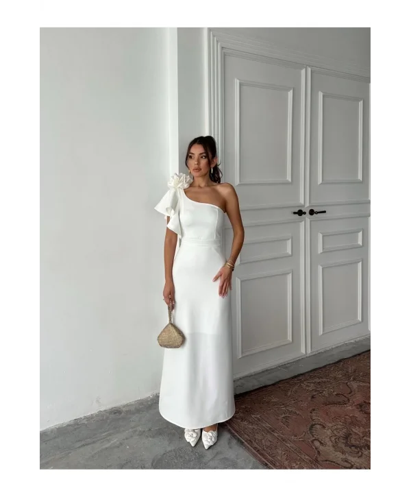 Kadın Tek Kol Elbise